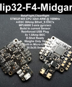 FLIP32-F4-AIO Midgard (F4+ESC+CS)