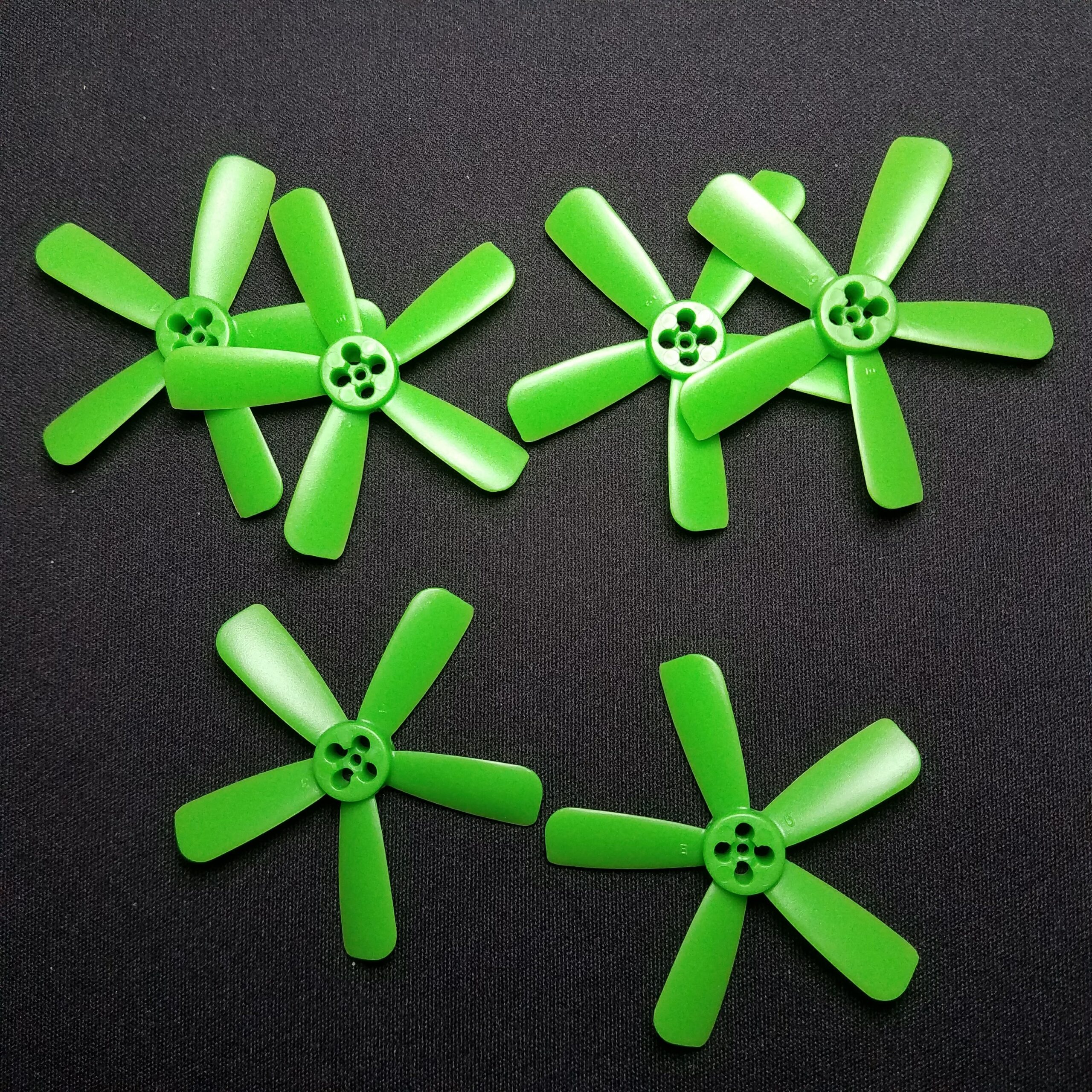 2inch 2038 5-Blade Micro Propellers (Green) 3-pairs