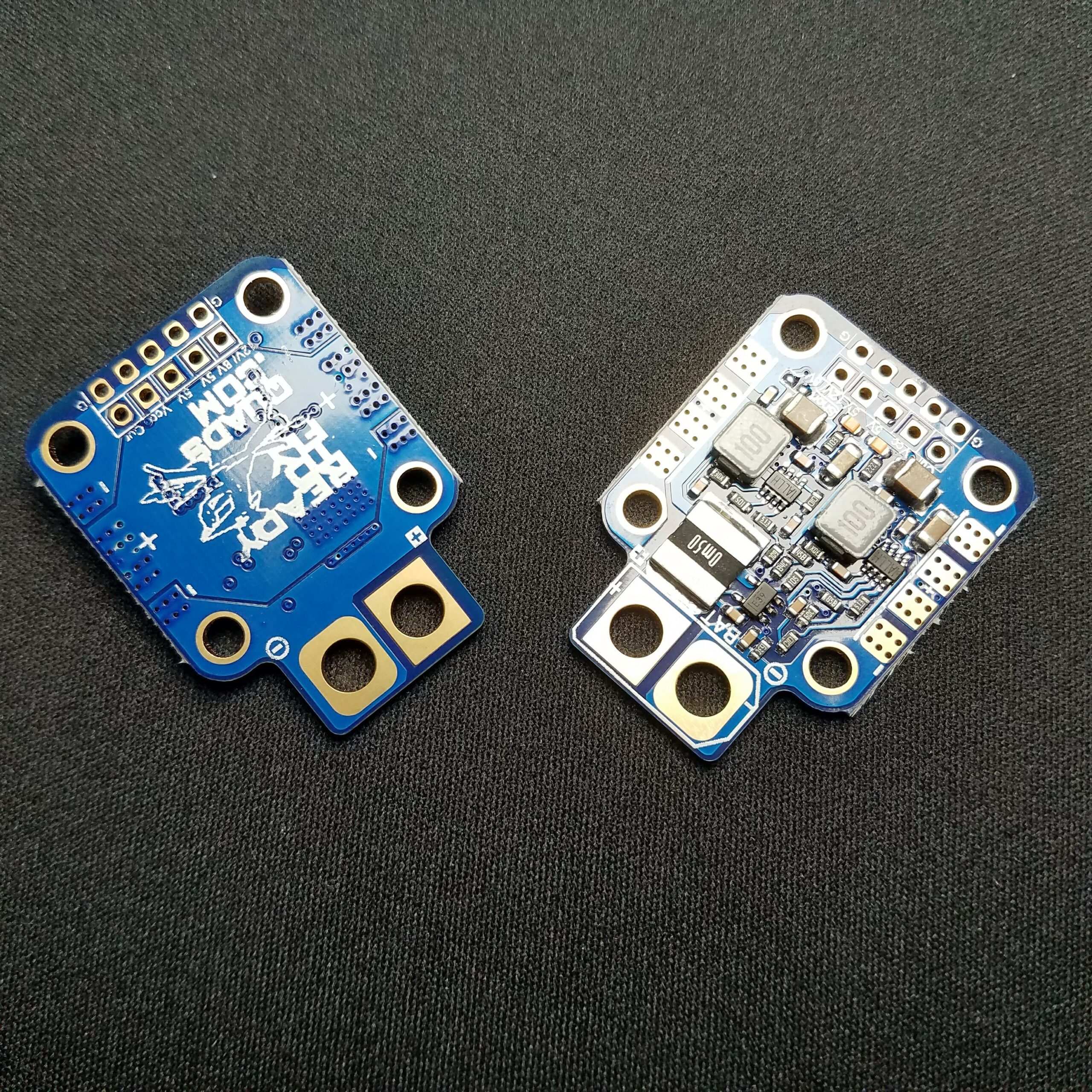 RTF Mini Power PDB (20x20mm, 5v & 8v/12v Reg, Current Sensor)