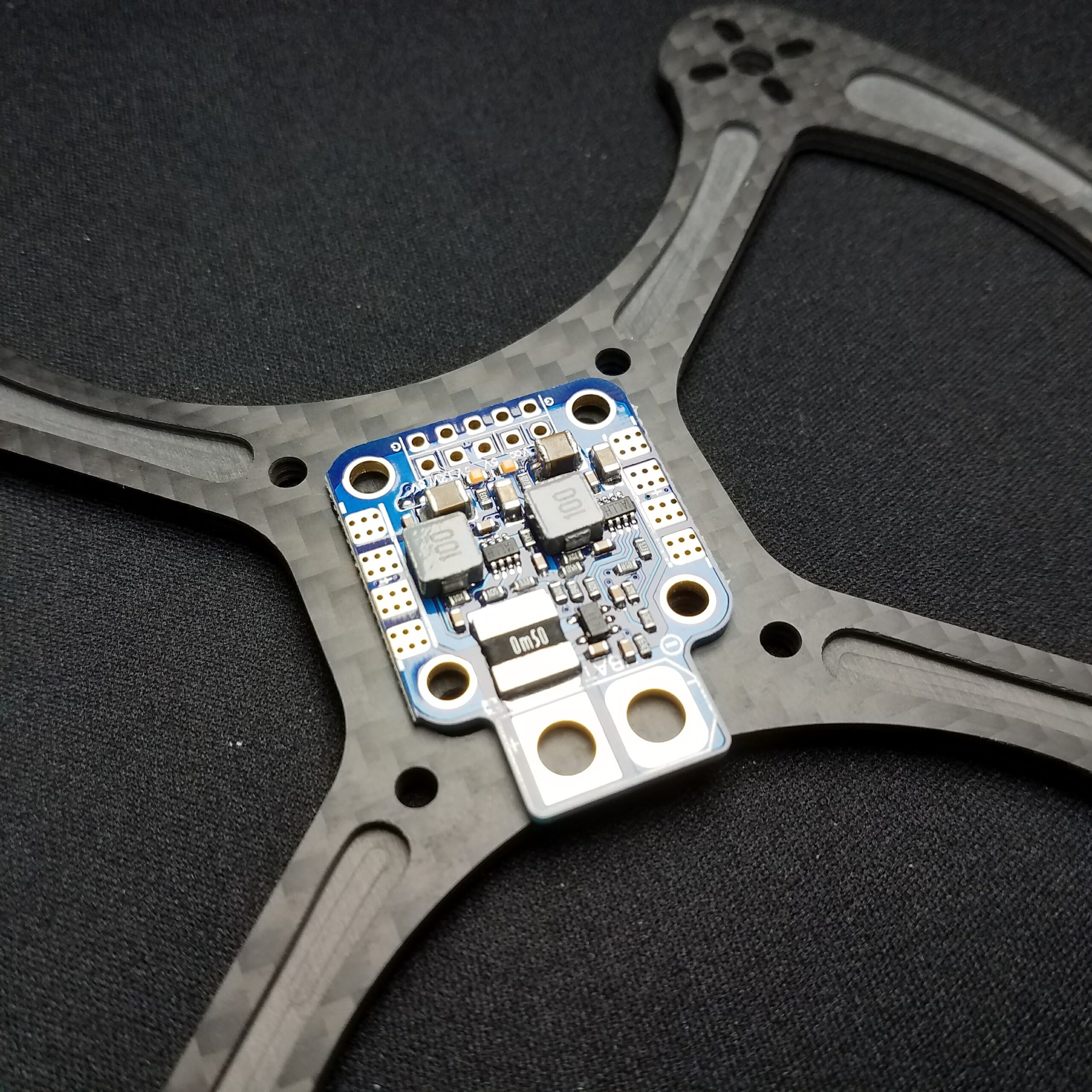 RTF Mini Power PDB (20x20mm, 5v & 8v/12v Reg, Current Sensor) - Image 5