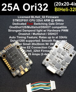 25A Ori32 4in1 ESC (20x20)  BLHELI_32bit - (MUILTSHOT)