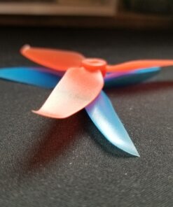 Alternative view of Team RACEKRAFT 5045TCS 5" TRI-BLADE PROP - (Red)