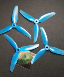 Team RACEKRAFT 5045TCS 5" TRI-BLADE PROP - (Blue)