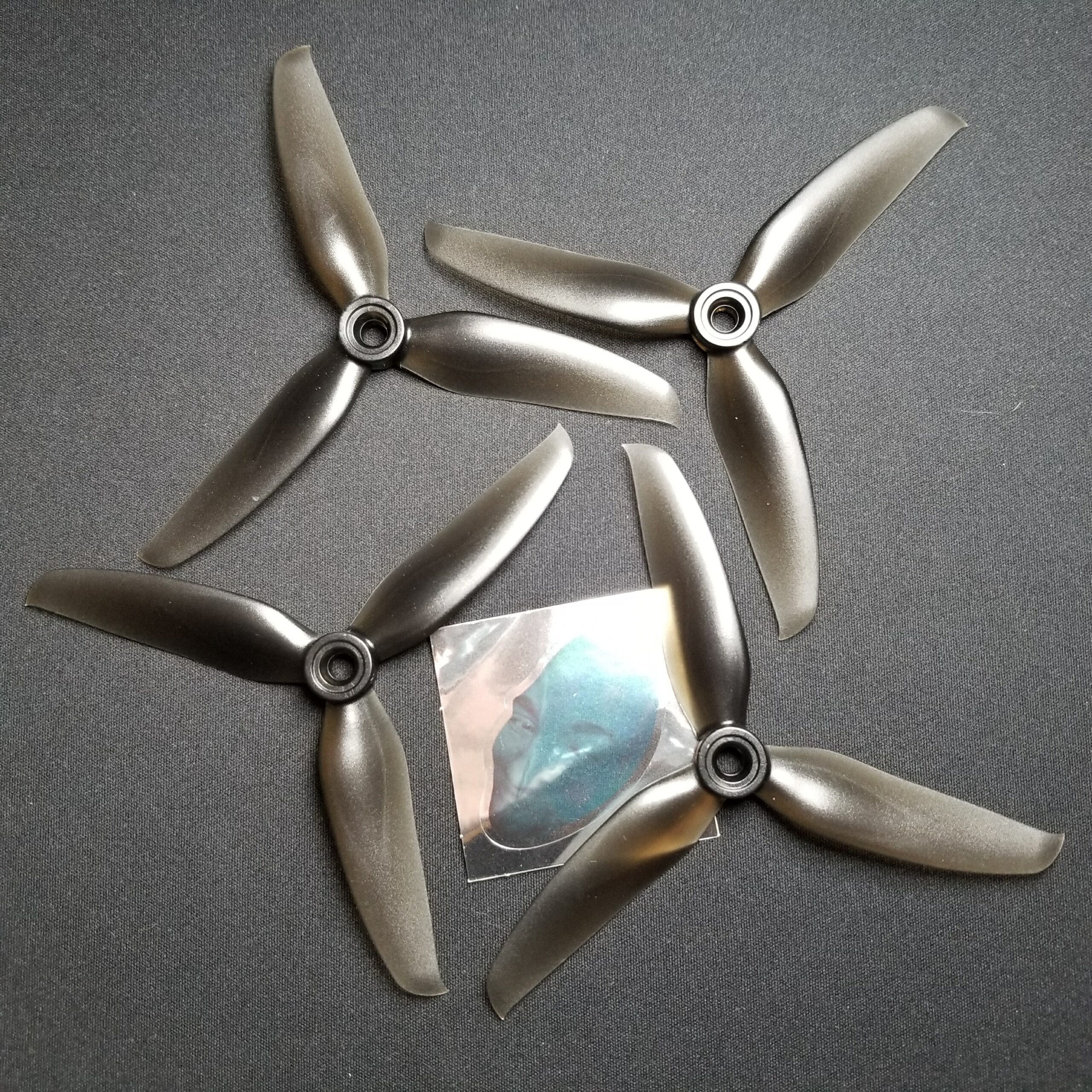 Team RACEKRAFT 5045TCS 5" TRI-BLADE PROP - (Smoke)