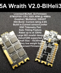 35A WRAITH32 V2.0 - 32BIT BLHELI ESC