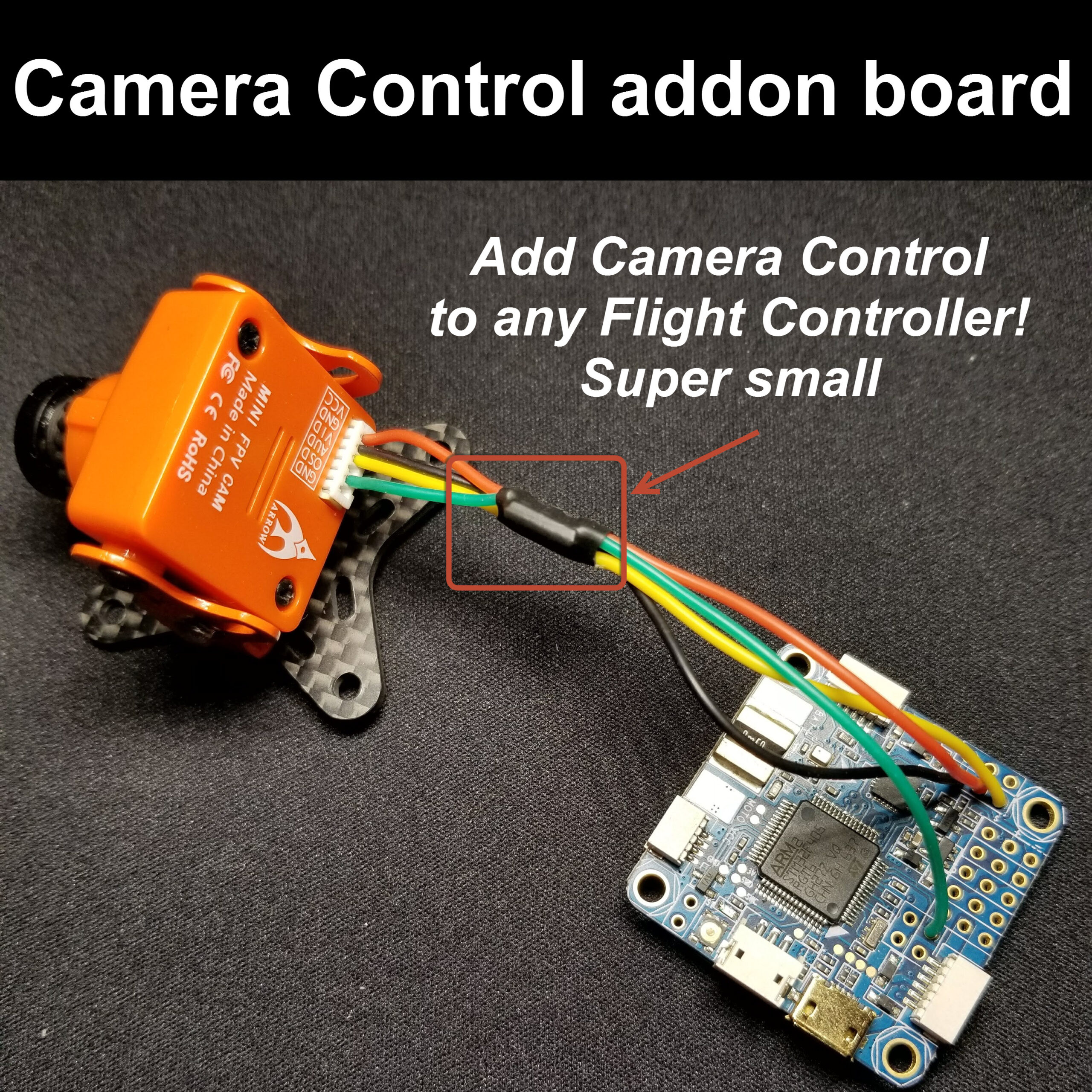Camera Control Addon board