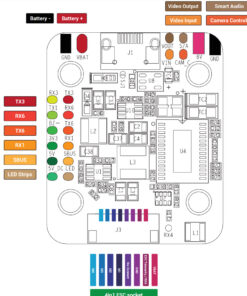 Alternative view of Omnibus F4 Nano V6 Flight Controller
