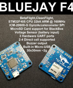 BlueJayF4 – F4 Racing Flight Controller (rev4.)