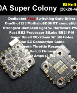 20A Super Colony ESC (20x20)  BLHELI_S - (MUILTSHOT)